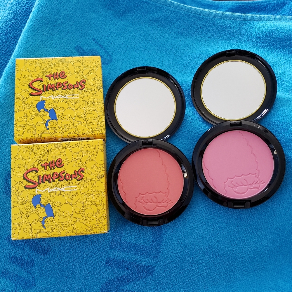 BUNDLE MAC Simpsons Blushes - BN/Swatched??